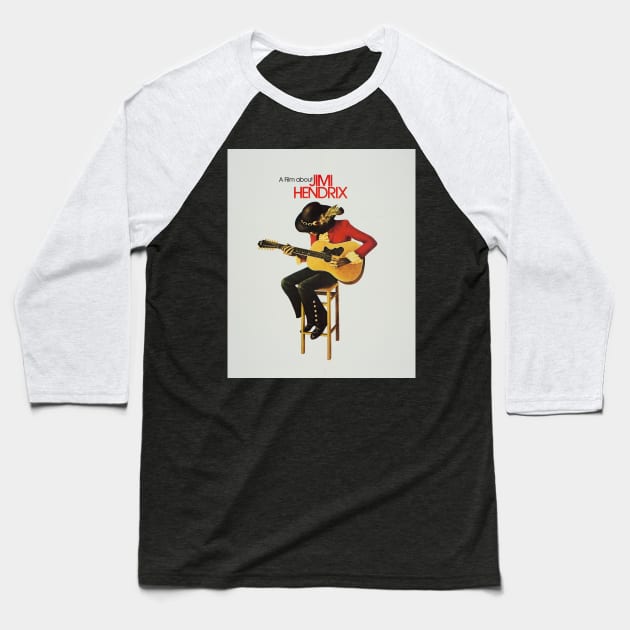 A film about Jimi Hendrix Baseball T-Shirt by EduardoLimon